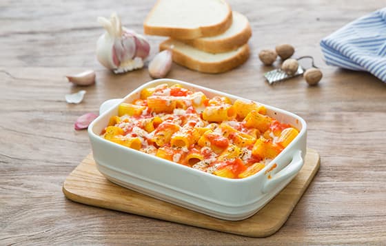 Pasta al forno alle polpette